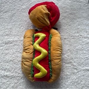 Kid's Hotdog Costume, 0 to 6 months